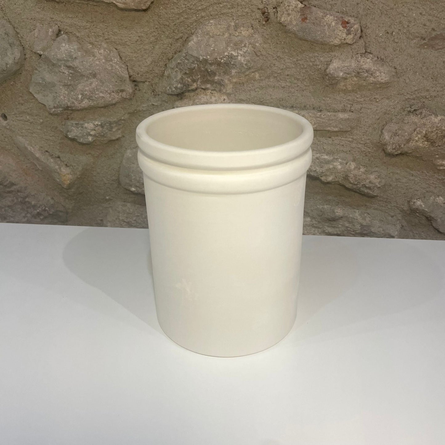 Distribuidor Bizcocho Blanco Portautencilios Cubierto Bizcocho