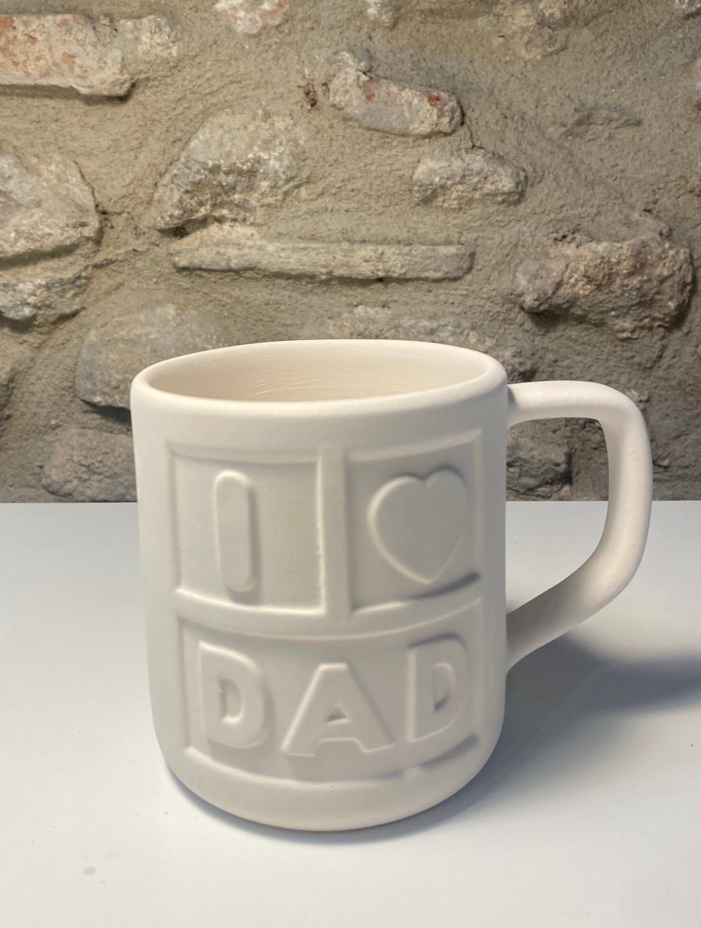 Distribuidor Bizcocho Blanco Mug Love Dad