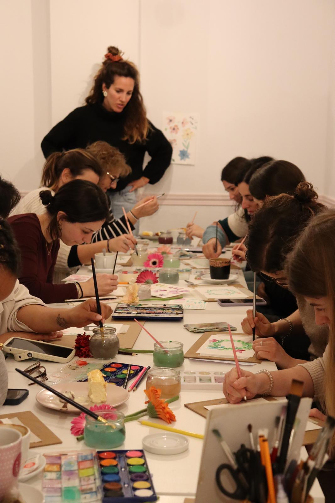 Taller Aquarel·la Floral