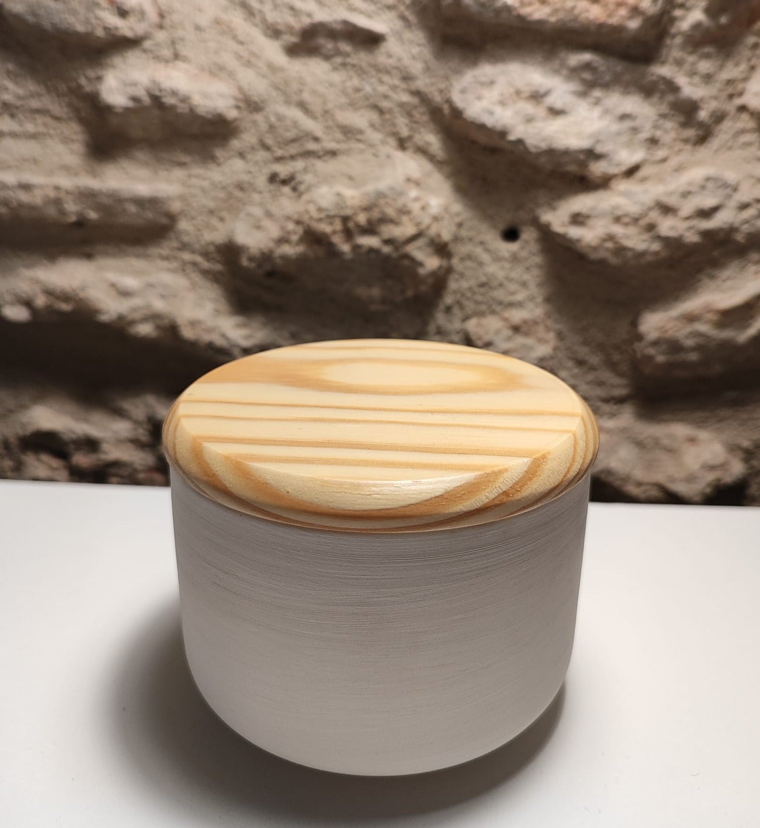 Distribuidor Bizcocho Blanco Pot Tapa Fusta