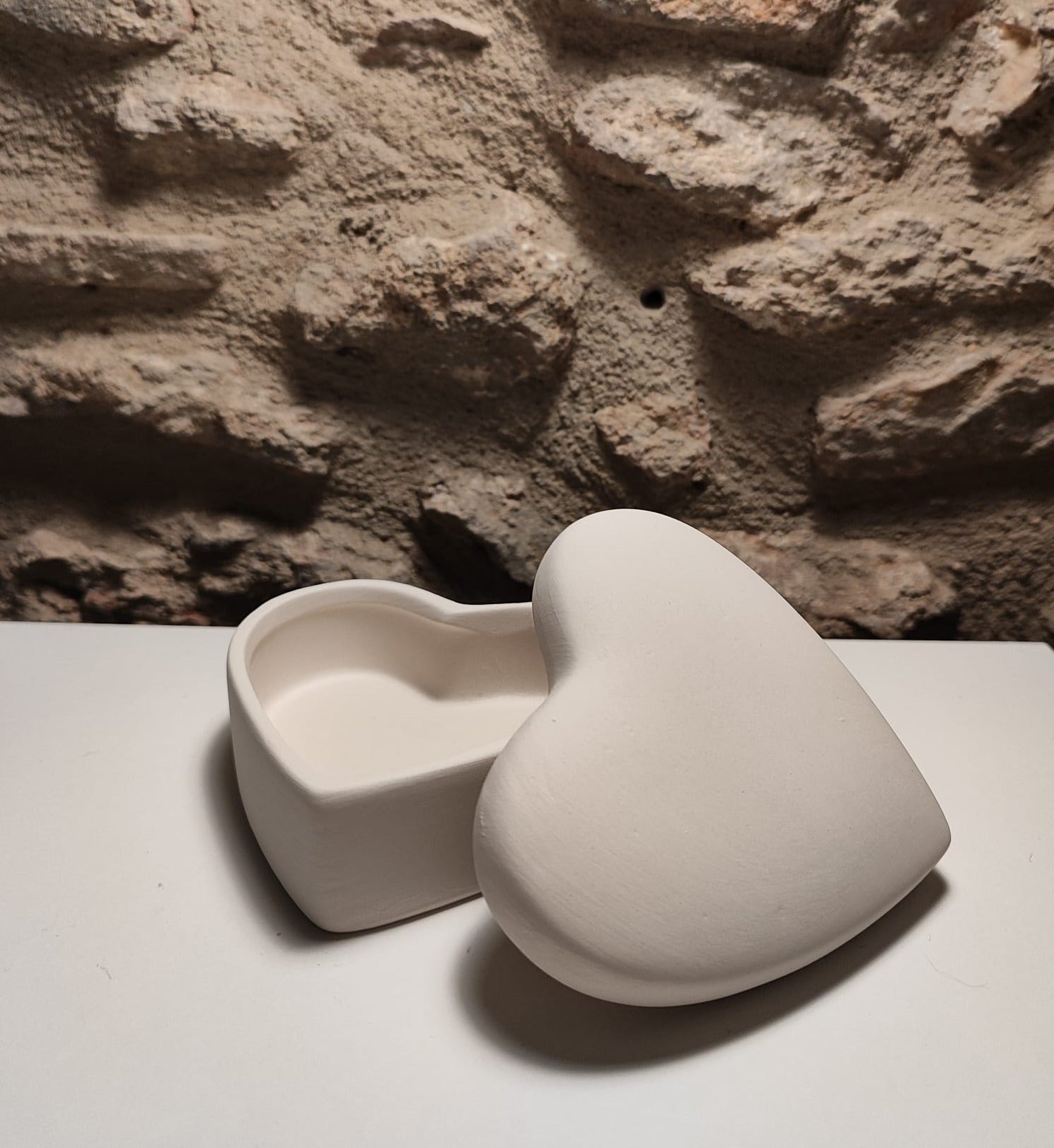Bizcocho blanco Pot cor tapa