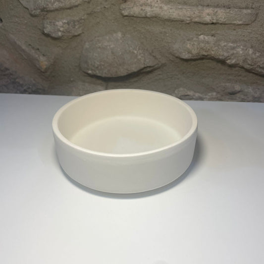 Distribuidor Bizcocho Blanco Comedero Mascotas 13 Cm Bizcocho (Sin Esmaltar)