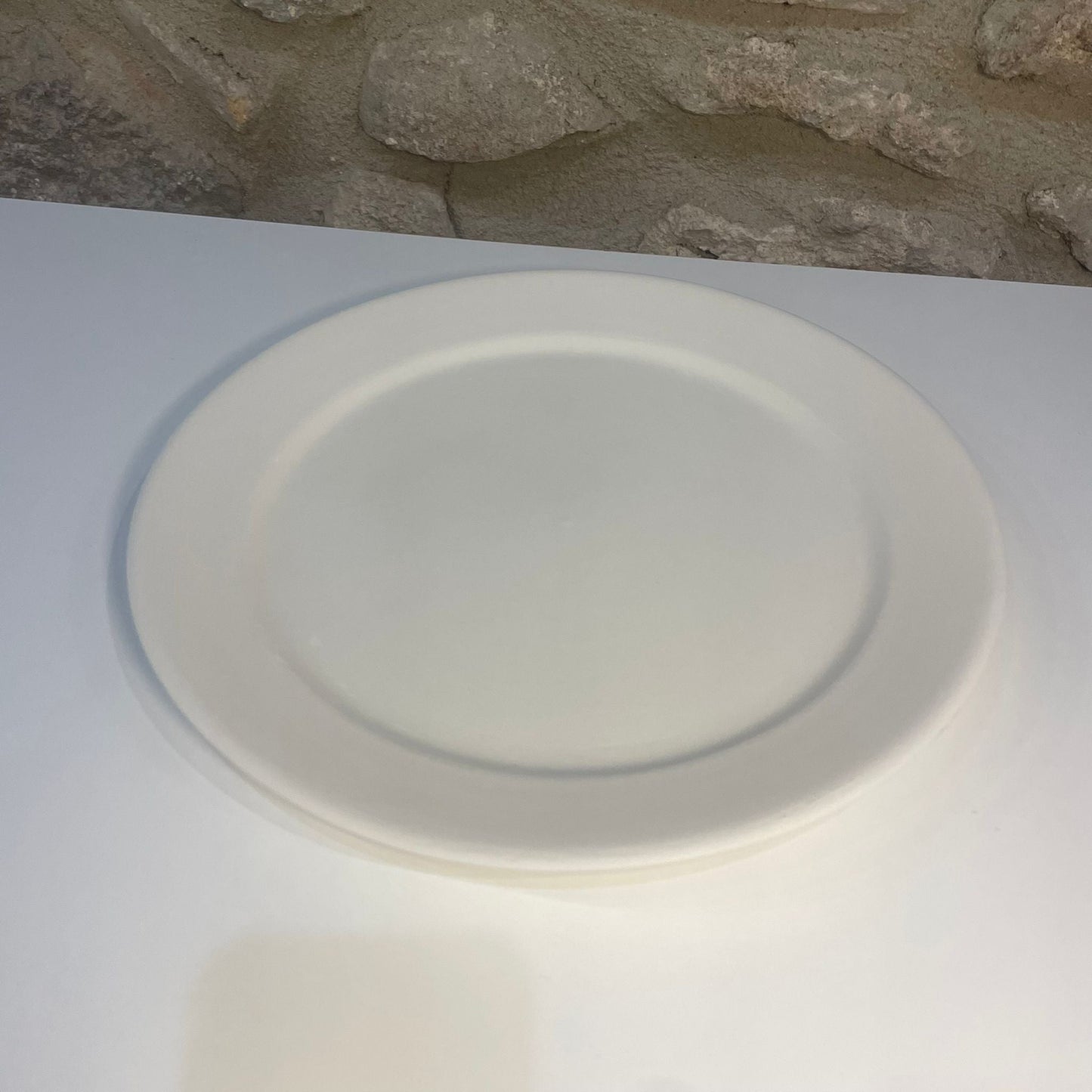 Distribuidor Bizcocho Blanco Plato Llano Nº2 26 Cm Bizcocho