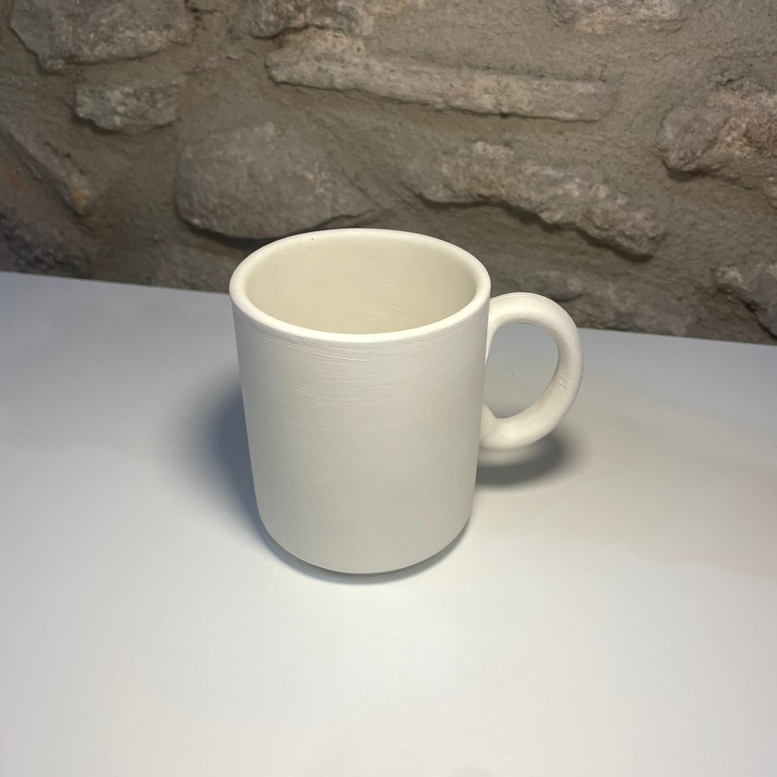 Distribuidor Bizcocho Blanco Vaso Asa 10 Cm Bizcocho